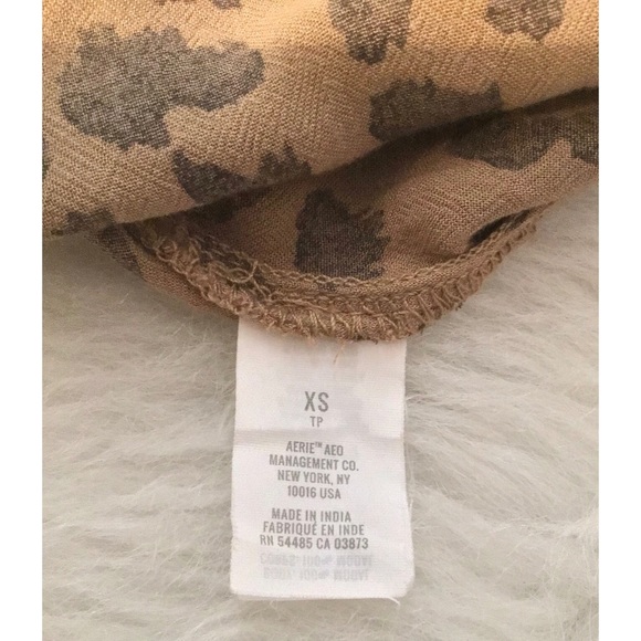 Aerie Leopard Print Dress Size XS - Picture 7 of 8